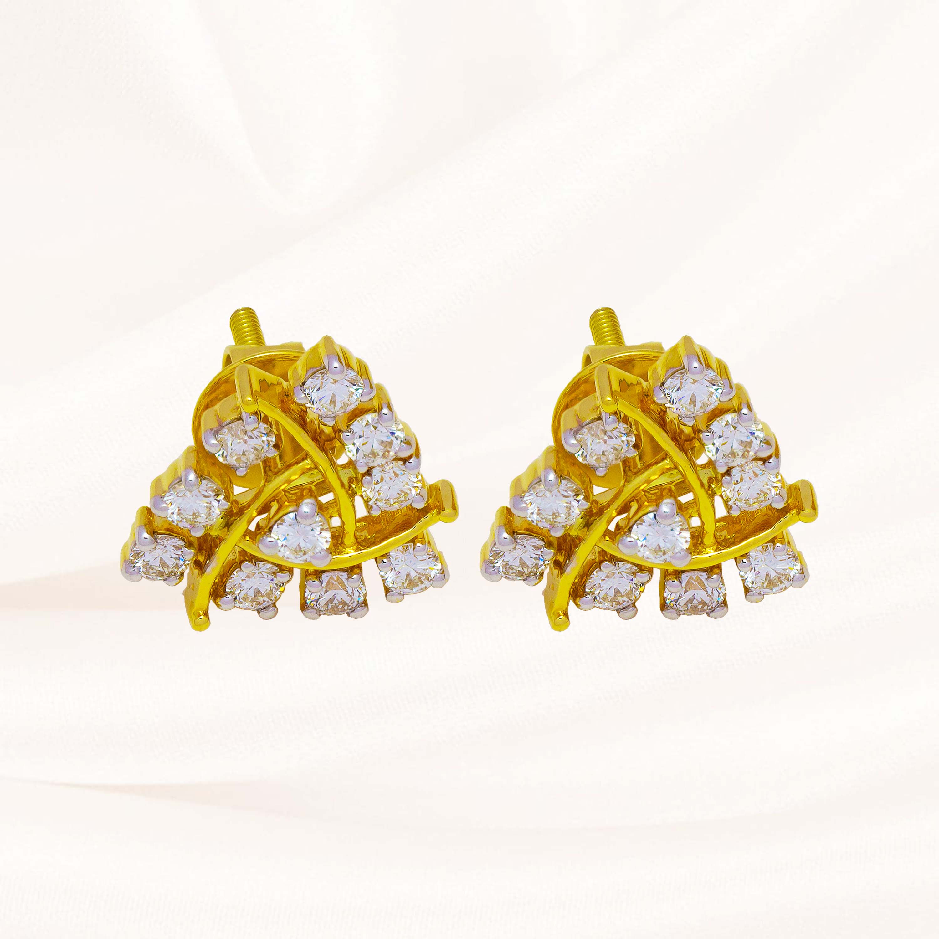 Diamond Stud Earrings For Women